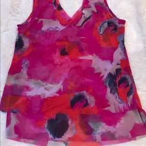 INC Medium Floral Tank Top